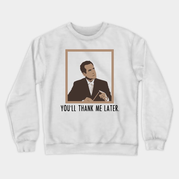 Monk Tv Show Crewneck Sweatshirt by mariansar